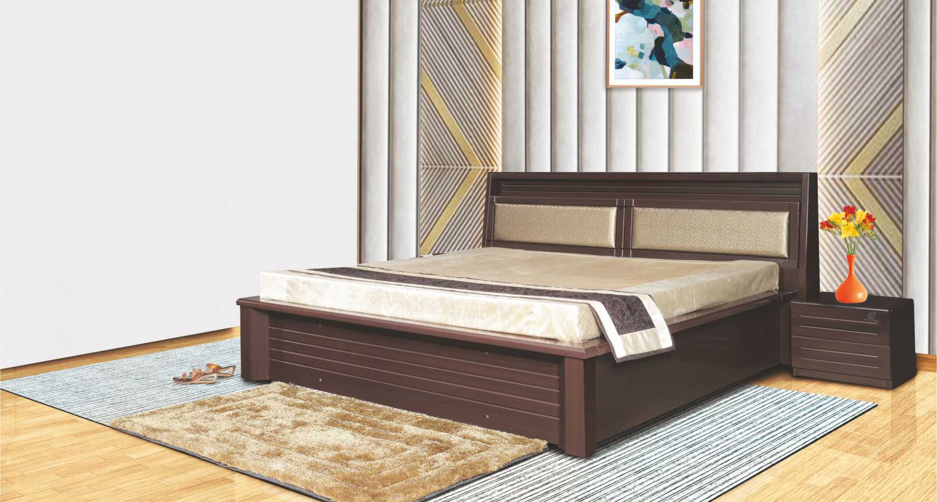 Passion Full Hydraulic Bed Smartwood Furniture