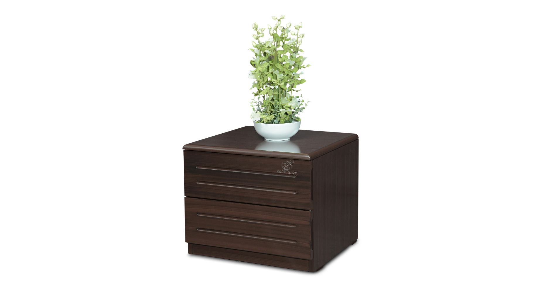 Bed Side Table 2 Drawer Smartwood Furniture