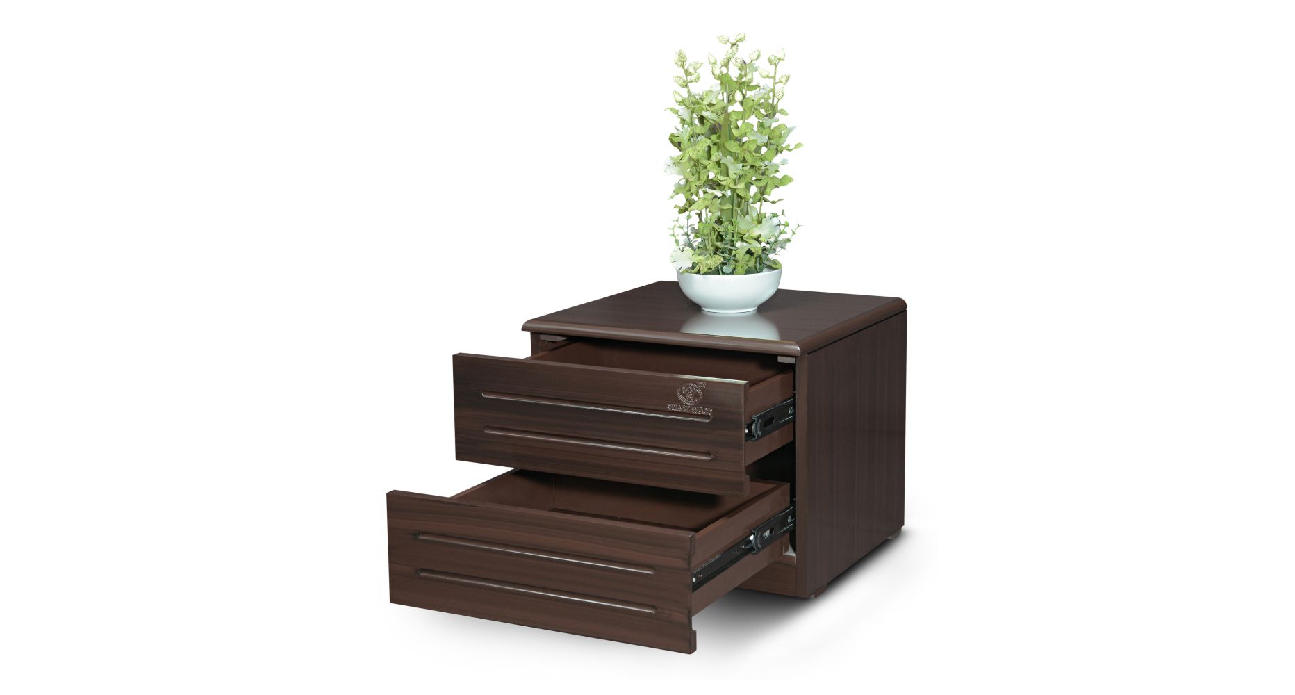 Bed Side Table 2 Drawer Smartwood Furniture